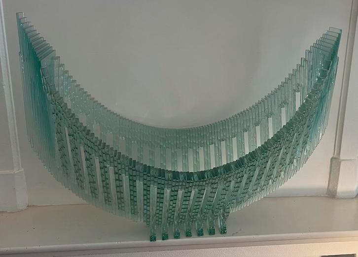 Glazen Boot Object - Balinees Handwerk, Antiek en Kunst, Kunst | Designobjecten, Ophalen