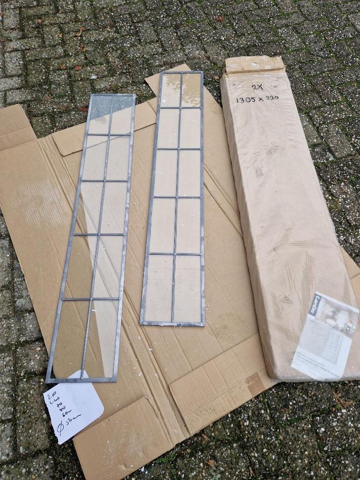 Glas in Lood voor Cando Muiden binnendeur, nieuw, Doe-het-zelf en Verbouw, Deuren en Horren, Nieuw, Buitendeur, 200 tot 215 cm