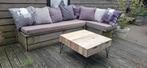 Douglas houten loungeset, Ophalen, Gebruikt, Bank