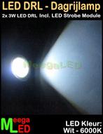 LED Auto Strobe set Wit 2x 3W Zilver RF afstandbediening, Auto diversen, Ophalen of Verzenden