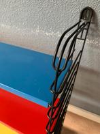 Vintage Tomado wandrek - kast retro wandmeubel metaal, Gebruikt, Onbekend, Ophalen of Verzenden, Onbekend