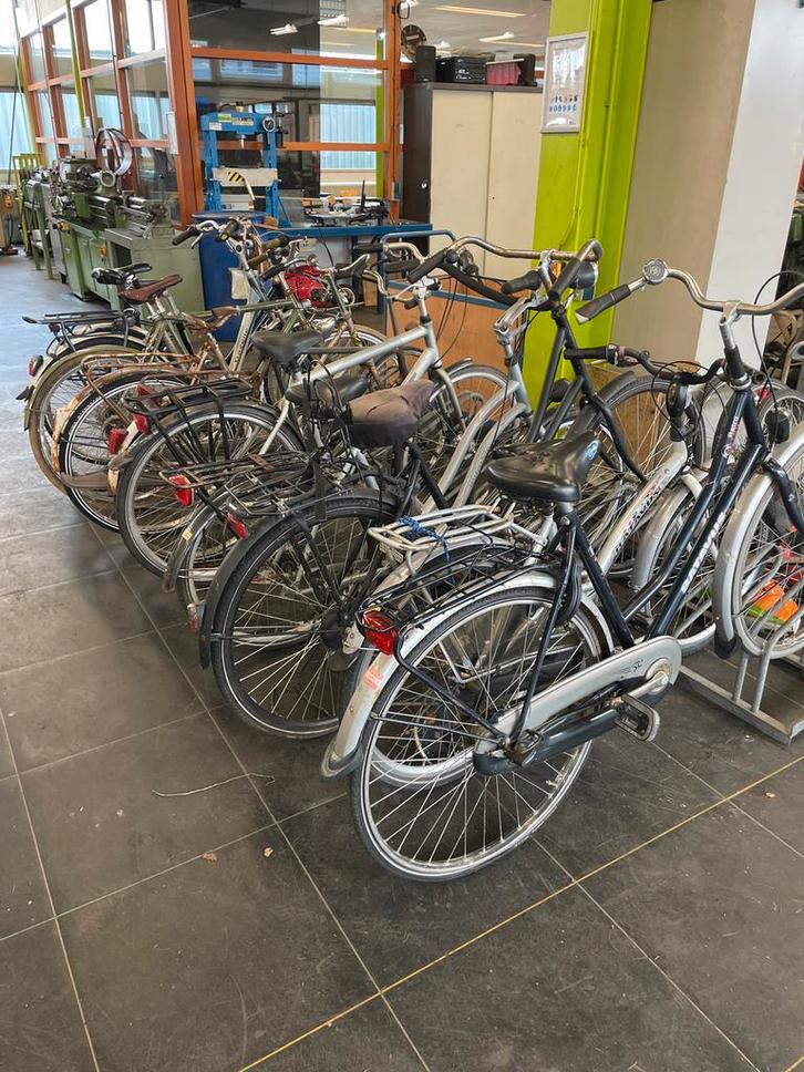 10x fiets om op te knappen of voor onderdelen., Fietsen en Brommers, Fietsen | Dames | Sportfietsen en Toerfietsen, Gebruikt, Ophalen