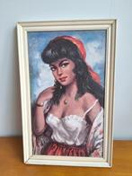 Vintage Zigeunermeisje, Antiek en Kunst, Ophalen of Verzenden