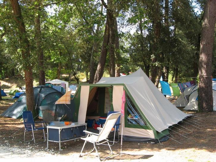 Pyramide tent 4 personen, Caravans en Kamperen, Tentaccessoires, Gebruikt, Ophalen