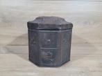 Antiek Verkade blik uit 1928, Verzamelen, Blikken, Ophalen of Verzenden, Gebruikt, Koek(jes), Verkade