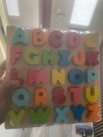 Houten Alfabet Puzzel - Mini Matters - Nieuw beschikbaar voor biedingen