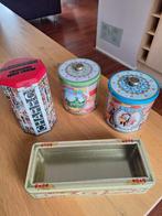 Vintage Blikken Collectie: AH, Charro, Spaghetti, Huis en Inrichting, Ophalen, Minder dan 50 cm, Minder dan 50 cm