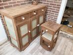Kastenset teak jaren 30, Huis en Inrichting, Kasten | Overige, Ophalen, Gebruikt