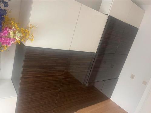 Besta ikea kastjes., Huis en Inrichting, Woonaccessoires | Spiegels, Zo goed als nieuw, Minder dan 50 cm, Minder dan 100 cm, Rond