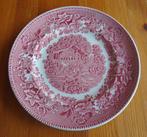 Wandbord Rood Royal Tunstall, Antiek en Kunst, Ophalen