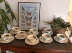 💝 Vintage ROSENTHAL AIDA wit groen kop schotel bloemen, Ophalen of Verzenden