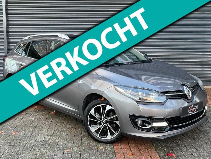 Renault Mégane Estate 1.6 dCi Bose Pano | Keyless | Trekhaa, Auto's, Renault, Bedrijf, Te koop, Mégane, ABS, Achteruitrijcamera