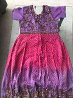 Meisjes Lehenga Bollywood Stijl, Ophalen of Verzenden, Zo goed als nieuw, Maat 34 (XS) of kleiner, Paars
