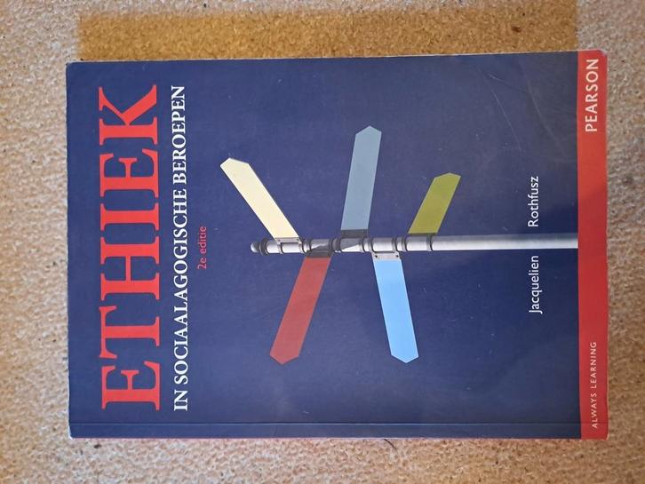 Jacquelien Rothfusz - Ethiek, Boeken, Schoolboeken, Zo goed als nieuw, Nederlands, Overige niveaus, Ophalen of Verzenden