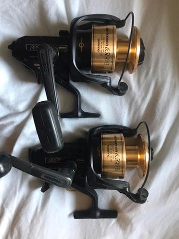 2x Shimano 6500b met gouden spoel  beschikbaar voor biedingen