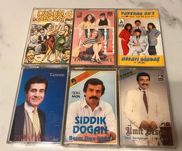 Turkse Muziek cassettes Nostalgie - Diverse Artiesten beschikbaar voor biedingen