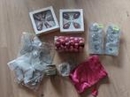 Gratis kerstboomversiering roze en zilver, Ophalen