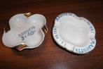 2 oude porcelijnen MASCOTTE vloeitjes  asbakjes ass. !, Ophalen of Verzenden, Gebruikt, Gebruiksvoorwerp