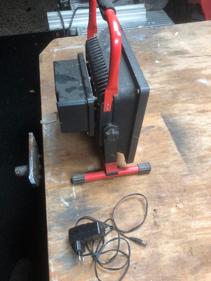 Kelfort Accu Werklamp - 50W, Doe-het-zelf en Verbouw, Bouwverlichting, Gebruikt, Lamp, Minder dan 50 watt, Ophalen of Verzenden