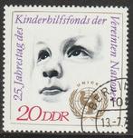 DDR 1971 1690 Unicef, Gest, Ophalen of Verzenden, DDR, Gestempeld