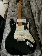 Fender Stratocaster American Professional II zwart MN, Solid body, Zo goed als nieuw, Fender, Ophalen