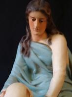 100162`154=Treurende Maria Magdalena., Antiek en Kunst, Antiek | Religie, Ophalen of Verzenden