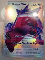 Gengar VMAX Pokemon Kaart, Ophalen of Verzenden, Zo goed als nieuw, Losse kaart, Foil