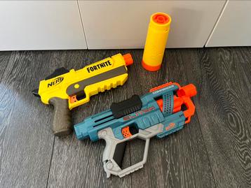 2 Nerf pistolen beschikbaar voor biedingen