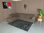 GRATIS LEVERING Hoekbank Bruin 300x195 REFURBISHED, Hoekbank, 300 cm of meer, Ophalen of Verzenden, Zo goed als nieuw