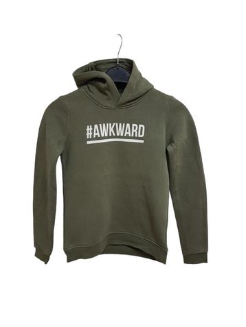 Mooie army groene GEISHA sweater # AWKWARD maat 164.