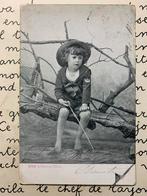1904 Kindje is aan het vissen (IT), Ophalen of Verzenden, Voor 1920, Gelopen, Kinderen