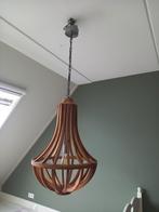 Houten hanglamp, Ophalen of Verzenden, Zo goed als nieuw