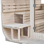 Sauna Barrel ovaal helemaal compleet met opgietkachel en led, Info@inner-stillness.nl, Inner Stillness Wellness Retreat B.V., Verzenden