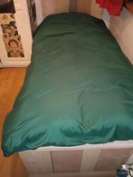 Steigerhouten eenpersoonsbed Pastelkleuren, Ophalen, Gebruikt, 90 cm, Eenpersoons