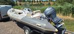 Rib 480 met Yamaha 40pk 4 takt en trailer, Gebruikt, Benzine, Minder dan 70 pk, Overige materialen