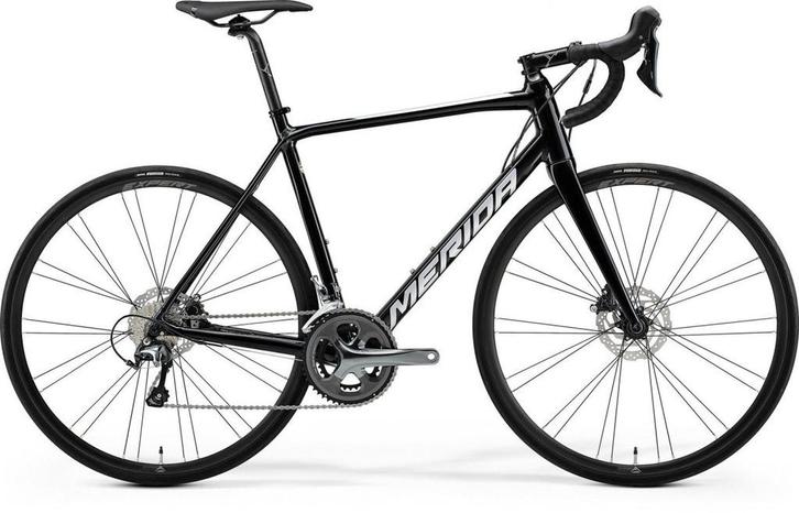 MERIDA Scultura 300 Heren Metallic Black 56cm L 2024, Fietsen en Brommers, Fietsen | Racefietsen, Nieuw, Overige merken, 53 tot 57 cm