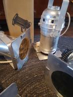 4 stuks PAR46 spots zilverkleurig, Hollywood/ Filmspots, Gebruikt, Metaal of Aluminium, Ophalen of Verzenden