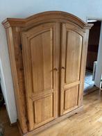 Massief Eiken Servieskast - 200x140x40 cm, Ophalen, Gebruikt, 100 tot 150 cm, 200 cm of meer