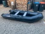 Rubberboot zwart 330 incl alu vloer max 15 pk, Watersport en Boten, Ophalen of Verzenden, Overige typen, Motorboot