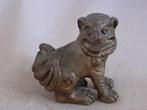 Bronzen "FooDog" tempelleeuw, Antiek en Kunst, Ophalen of Verzenden