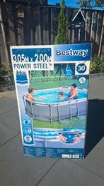 Zwembad 300 x 200 Bestway, Ophalen, 200 tot 300 cm, 80 tot 120 cm, Opzetzwembad
