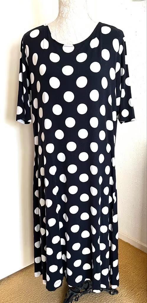 Susskind jurk maat 46/48[v], Kleding | Dames, Jurken, Zo goed als nieuw, Maat 46/48 (XL) of groter, Blauw, Knielengte, Ophalen of Verzenden