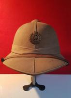 ww2 wo2 britse helm tropenhelm british pith helmet afrika, Ophalen of Verzenden, Helm of Baret, Engeland, Landmacht