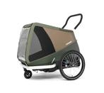 Croozer Mikke XL Mosgroen - Nieuw in doos!, Fietsen en Brommers, Vering, Nieuw, Ophalen of Verzenden, Hondenkar