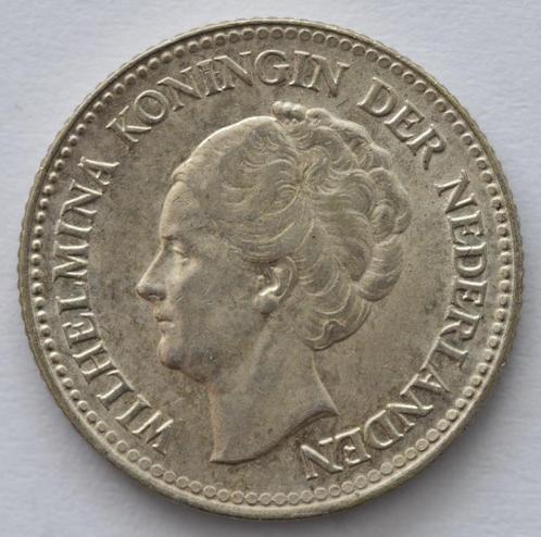1/2 Gulden 1929, Postzegels en Munten, Munten | Nederland, Losse munt, ½ gulden, Koningin Wilhelmina, Zilver, Verzenden