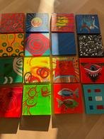 Set van 16 schilderijen, Antiek en Kunst, Ophalen of Verzenden