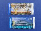 Postzegel Australie 2000 en 02 2 Panoramazegels 10-10, Postzegels en Munten, Verzenden, Gestempeld