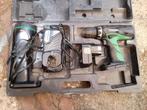 Hitachi Hikoki Schroefmachine & Lamp, Ophalen, Gebruikt, Boor- en Schroefmachine, Variabele snelheid