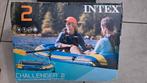 Intex challenger 2, Ophalen, Gebruikt, Met peddels, Eén persoon