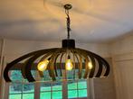 Ovale Hanglamp Catania - 3 Lampen - Goede Staat, Ophalen of Verzenden, Zo goed als nieuw, Metaal, Minder dan 50 cm